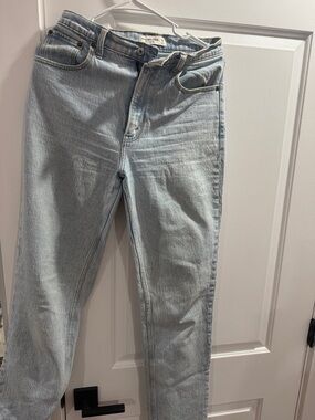 Abercrombie & Fitch Light Blue Ultra High Rise Jeans